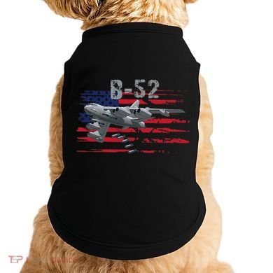 B52 Buff Military Airplane Flag Doggie Tank