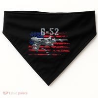 B52 Buff Military Airplane Flag USA-Made Doggie Bandana thumb 0