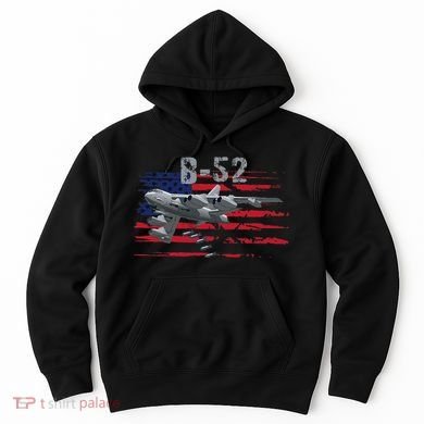 B52 Buff Military Airplane Flag Hoodie