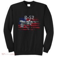 B52 Buff Military Airplane Flag Sweatshirt thumb 0