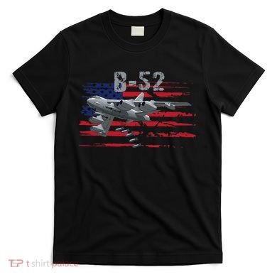 B52 Buff Military Airplane Flag T-Shirt