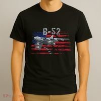 B52 Buff Military Airplane Flag T-Shirt thumb 3