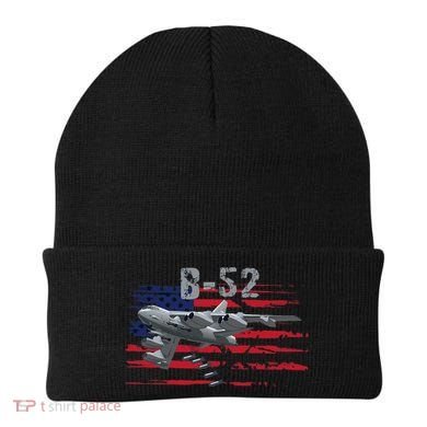B52 Buff Military Airplane Flag Beanie