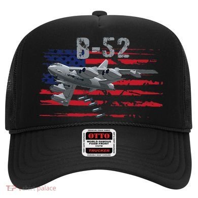 B52 Buff Military Airplane Flag Hat