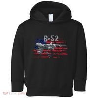 B52 Buff Military Airplane Flag Toddler Hoodie thumb 0