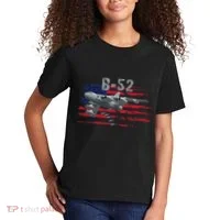 B52 Buff Military Airplane Flag Kids T-Shirt thumb 2