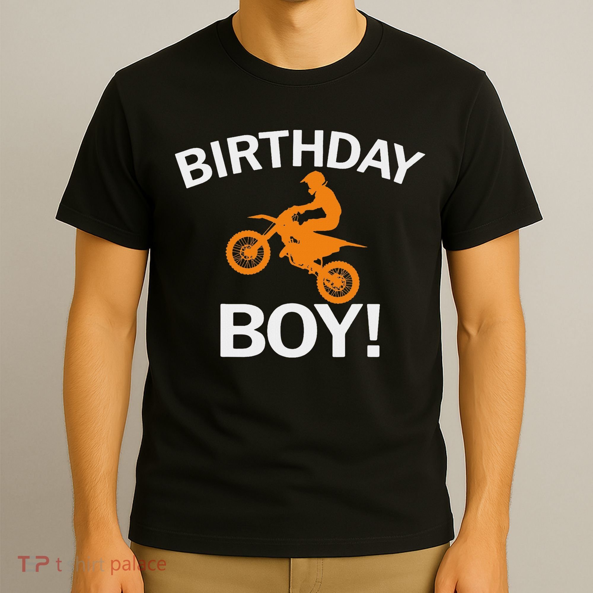 Birthday Boy Mx Dirt Bike Motocross T-Shirt