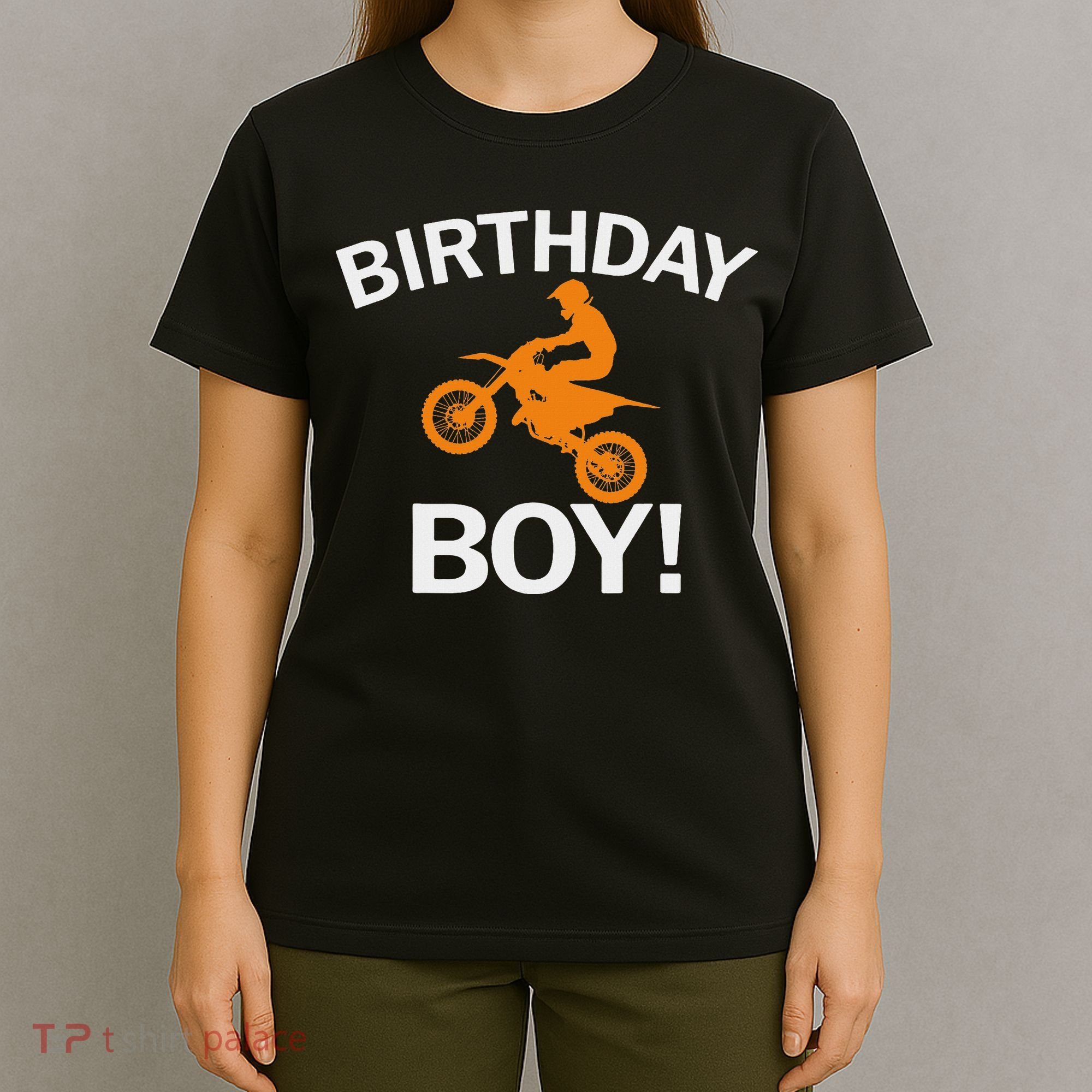 Birthday Boy Mx Dirt Bike Motocross T-Shirt
