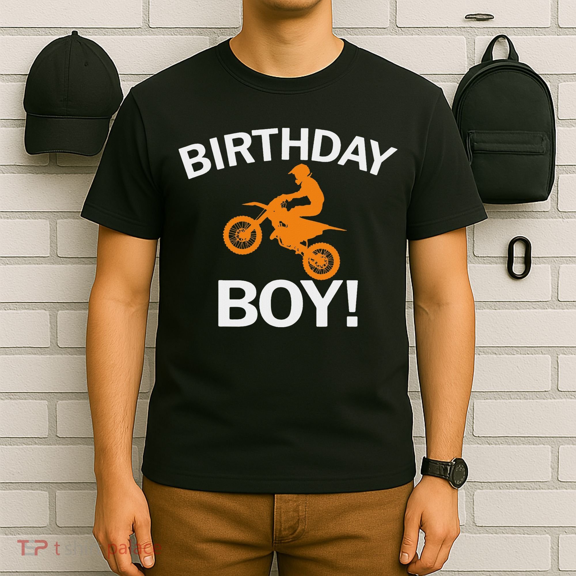 Birthday Boy Mx Dirt Bike Motocross T-Shirt