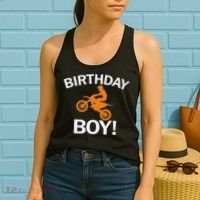 Birthday Boy Mx Dirt Bike Motocross Women's Tank Top thumb 2