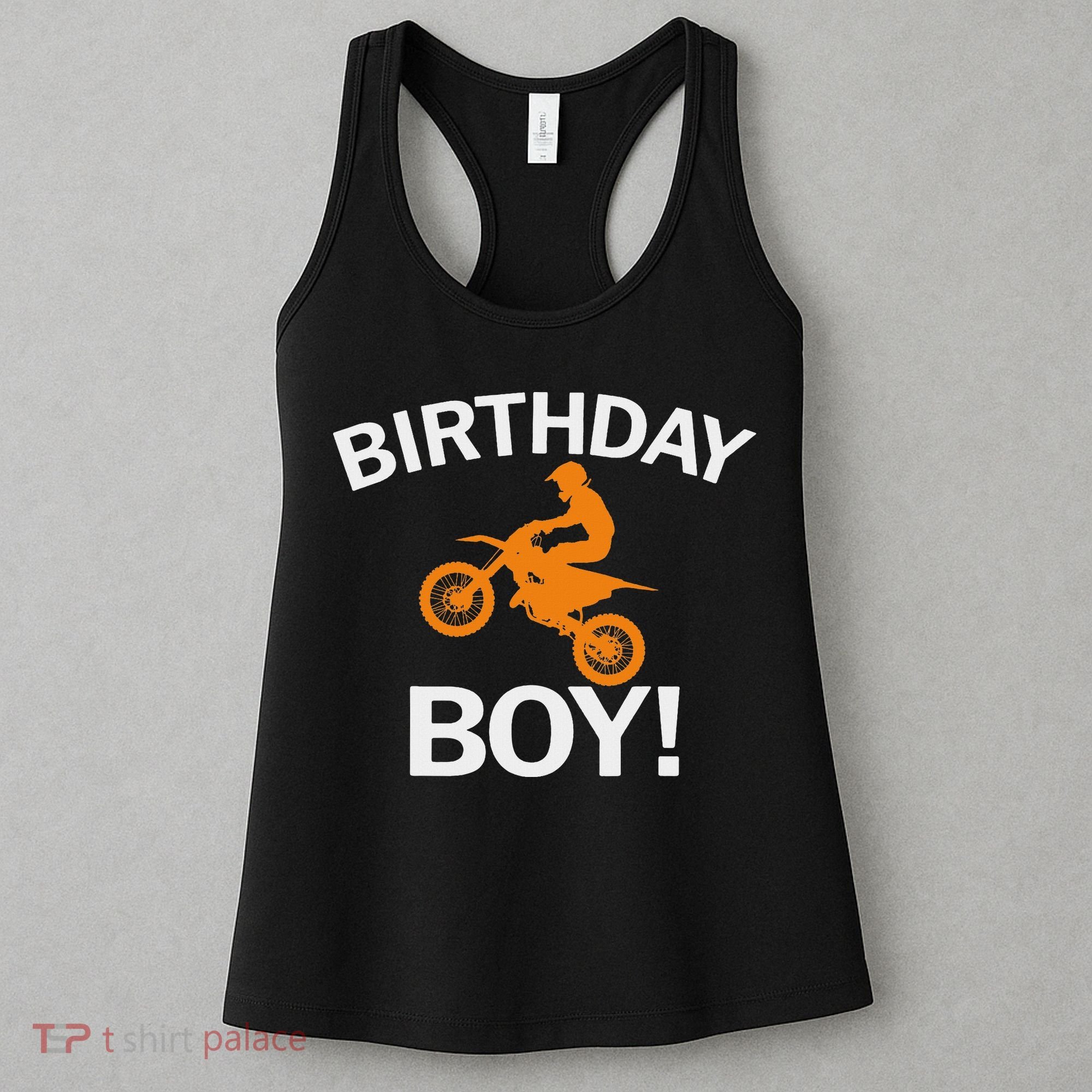 Birthday Boy Mx Dirt Bike Motocross Women's Tank Top
