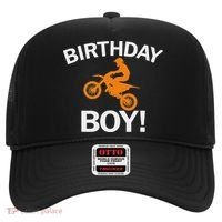 Birthday Boy Mx Dirt Bike Motocross Hat thumb 0
