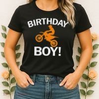 Birthday Boy Mx Dirt Bike Motocross Women's T-Shirt thumb 2