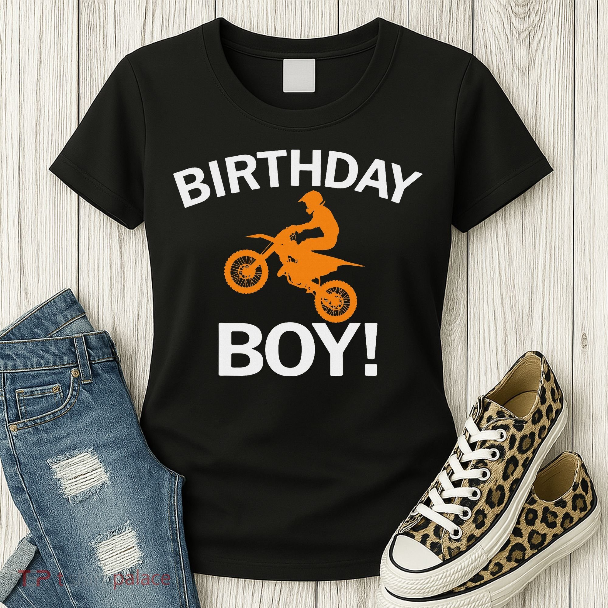Birthday Boy Mx Dirt Bike Motocross Women's T-Shirt