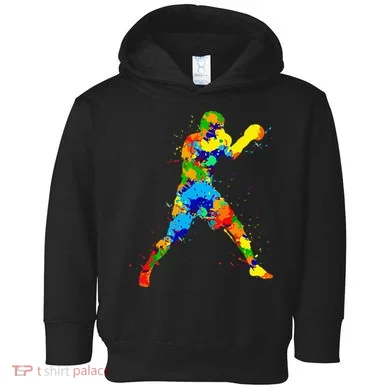 Boxing Boxer Men Toddler Hoodie