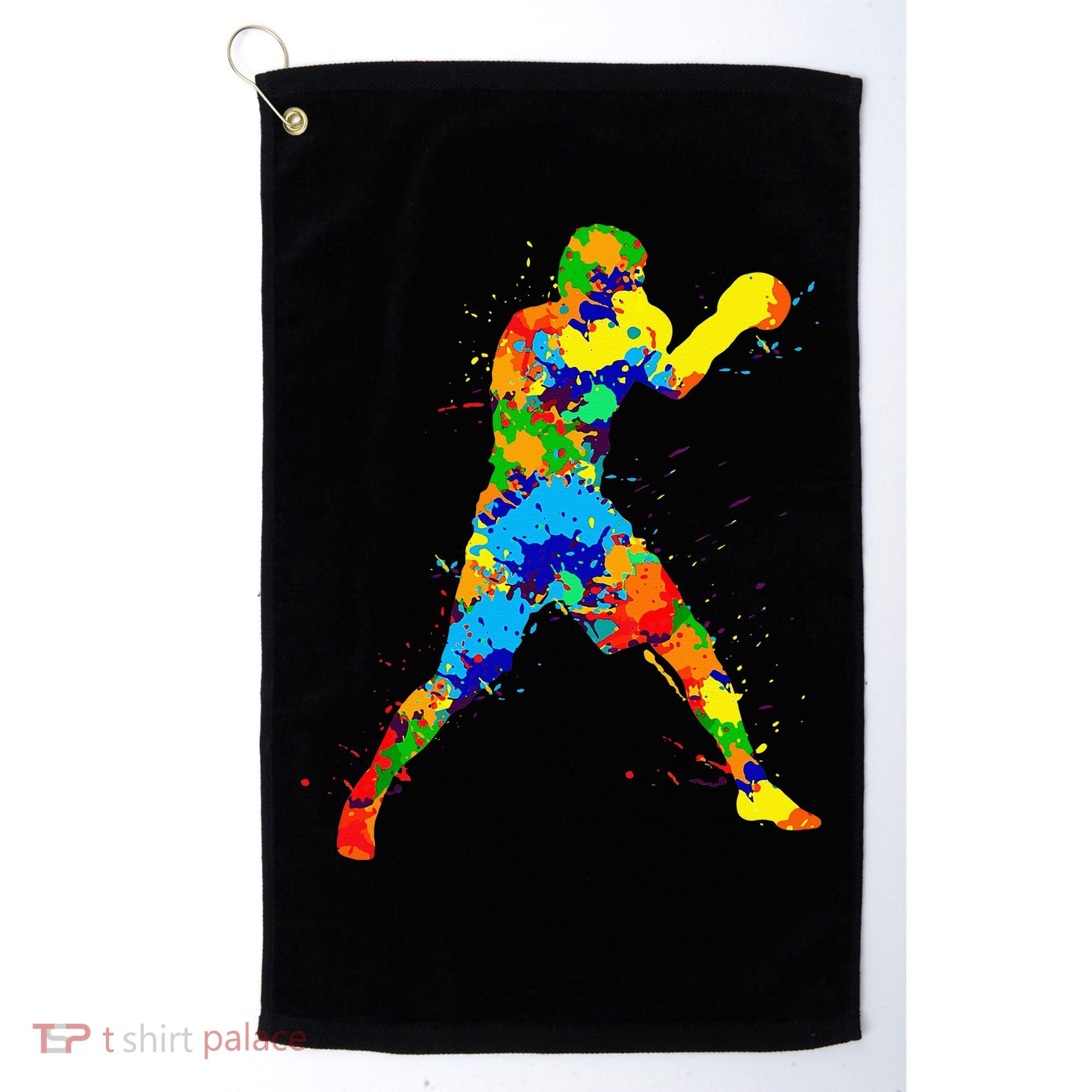 Boxing Boxer Men Golf Towel