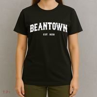 Beantown Boston Massachusetts Baked Beans New England T-Shirt thumb 4