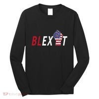 Blexit Blexit Movement Black Exit Long Sleeve Shirt thumb 0