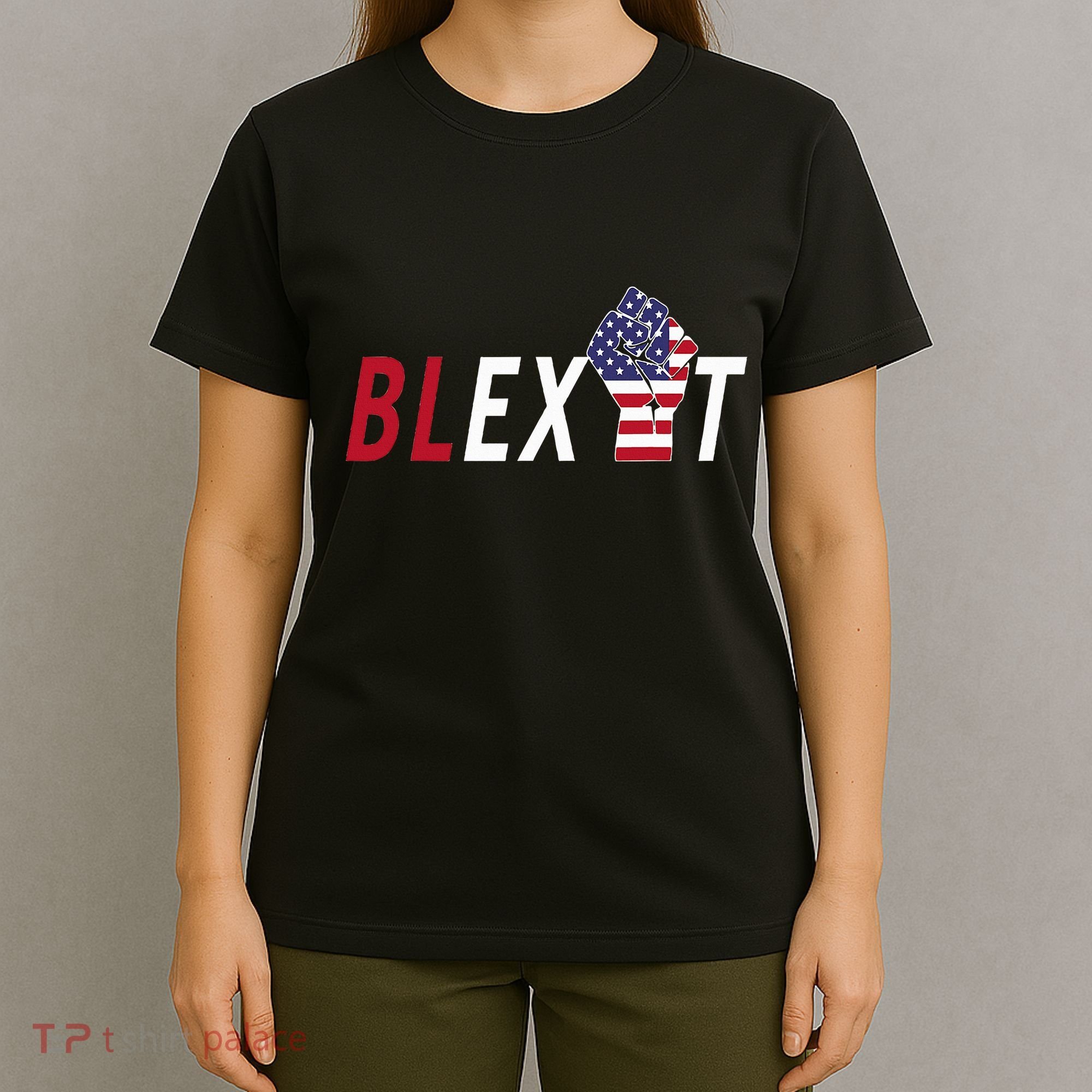 Blexit Blexit Movement Black Exit T-Shirt