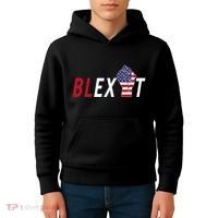 Blexit Blexit Movement Black Exit Kids Hoodie thumb 4