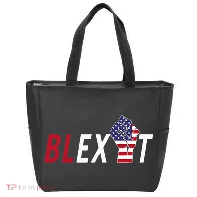 Blexit Blexit Movement Black Exit Tote Bag