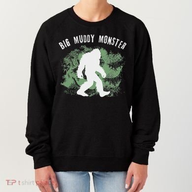 Bigfoot Big Muddy Monster Sasquatch Illinois Cryptid Women's Sweatshirt