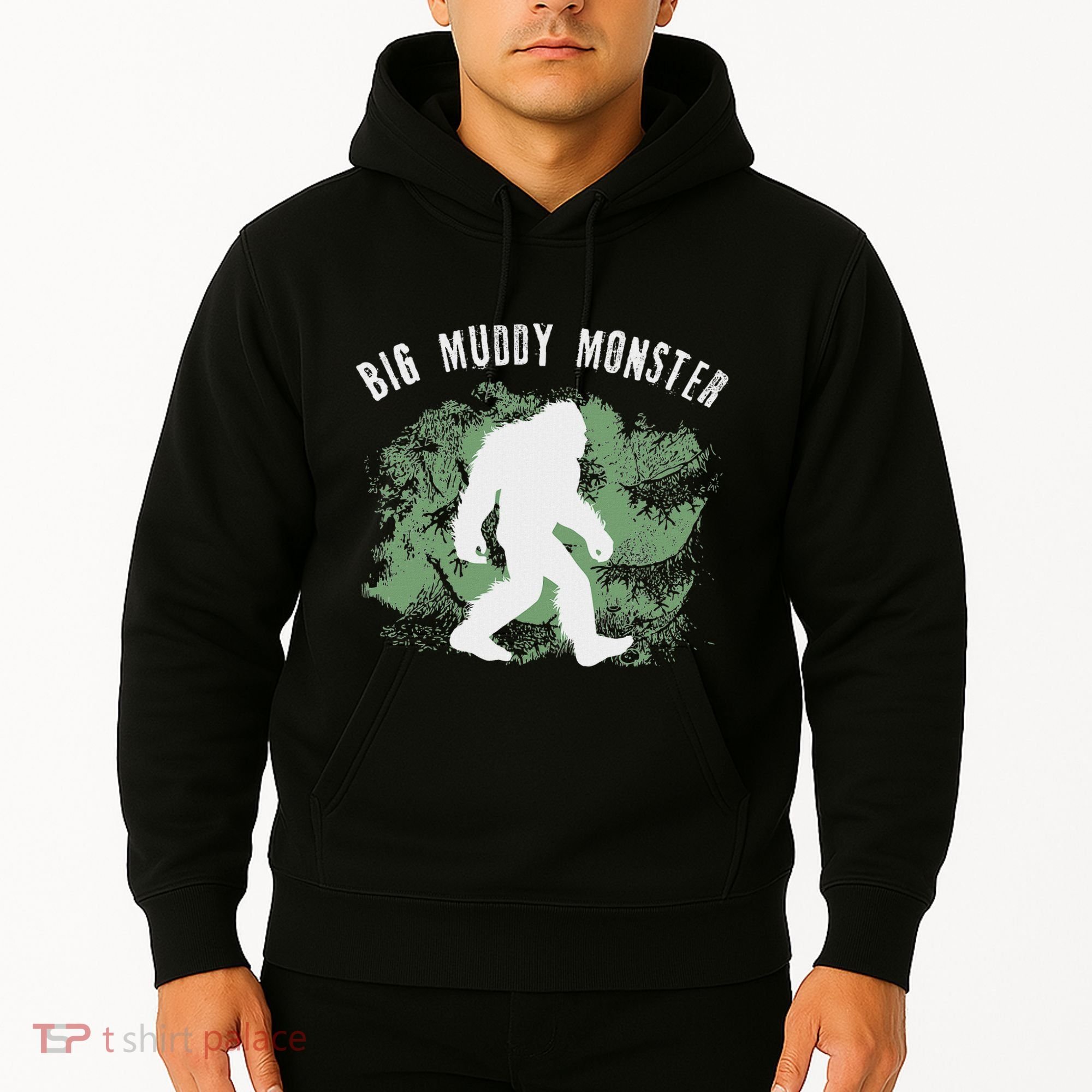 Bigfoot Big Muddy Monster Sasquatch Illinois Cryptid Hoodie