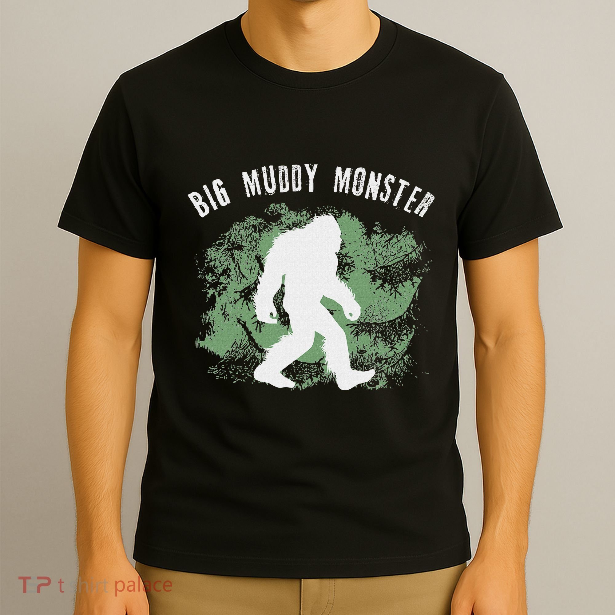 Bigfoot Big Muddy Monster Sasquatch Illinois Cryptid T-Shirt