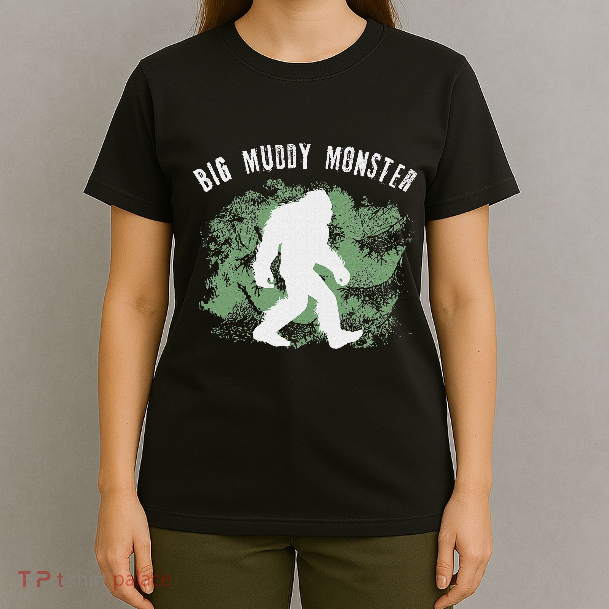 Bigfoot Big Muddy Monster Sasquatch Illinois Cryptid T-Shirt