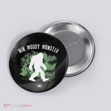 Bigfoot Big Muddy Monster Sasquatch Illinois Cryptid Button