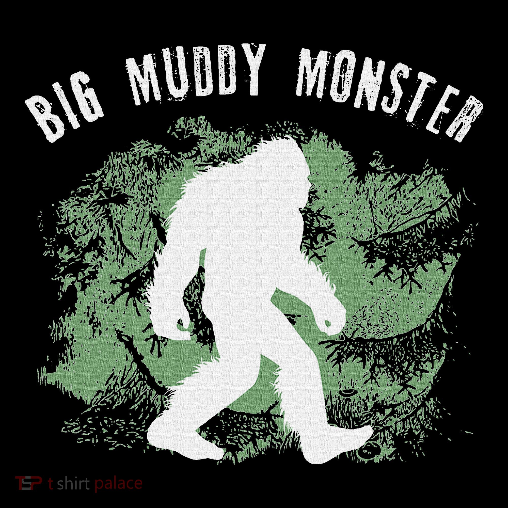 Bigfoot Big Muddy Monster Sasquatch Illinois Cryptid Women's Hoodie