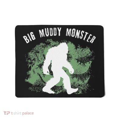 Bigfoot Big Muddy Monster Sasquatch Illinois Cryptid Mousepad