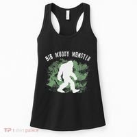 Bigfoot Big Muddy Monster Sasquatch Illinois Cryptid Women's Tank Top thumb 0