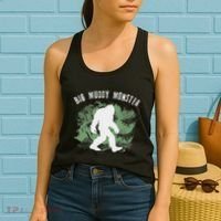 Bigfoot Big Muddy Monster Sasquatch Illinois Cryptid Women's Tank Top thumb 2