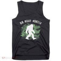 Bigfoot Big Muddy Monster Sasquatch Illinois Cryptid Tank Top thumb 0