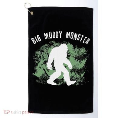 Bigfoot Big Muddy Monster Sasquatch Illinois Cryptid Golf Towel