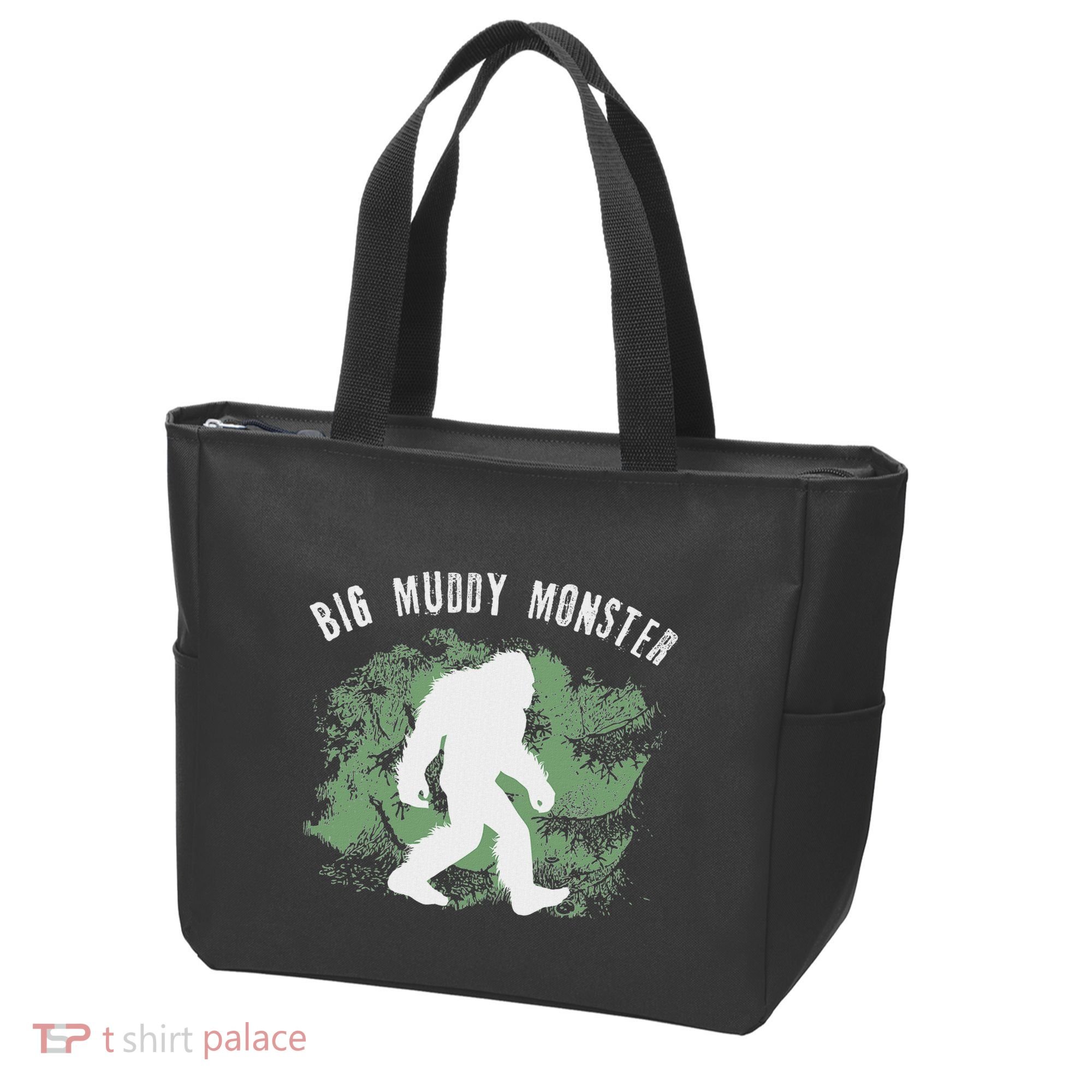 Bigfoot Big Muddy Monster Sasquatch Illinois Cryptid Tote Bag