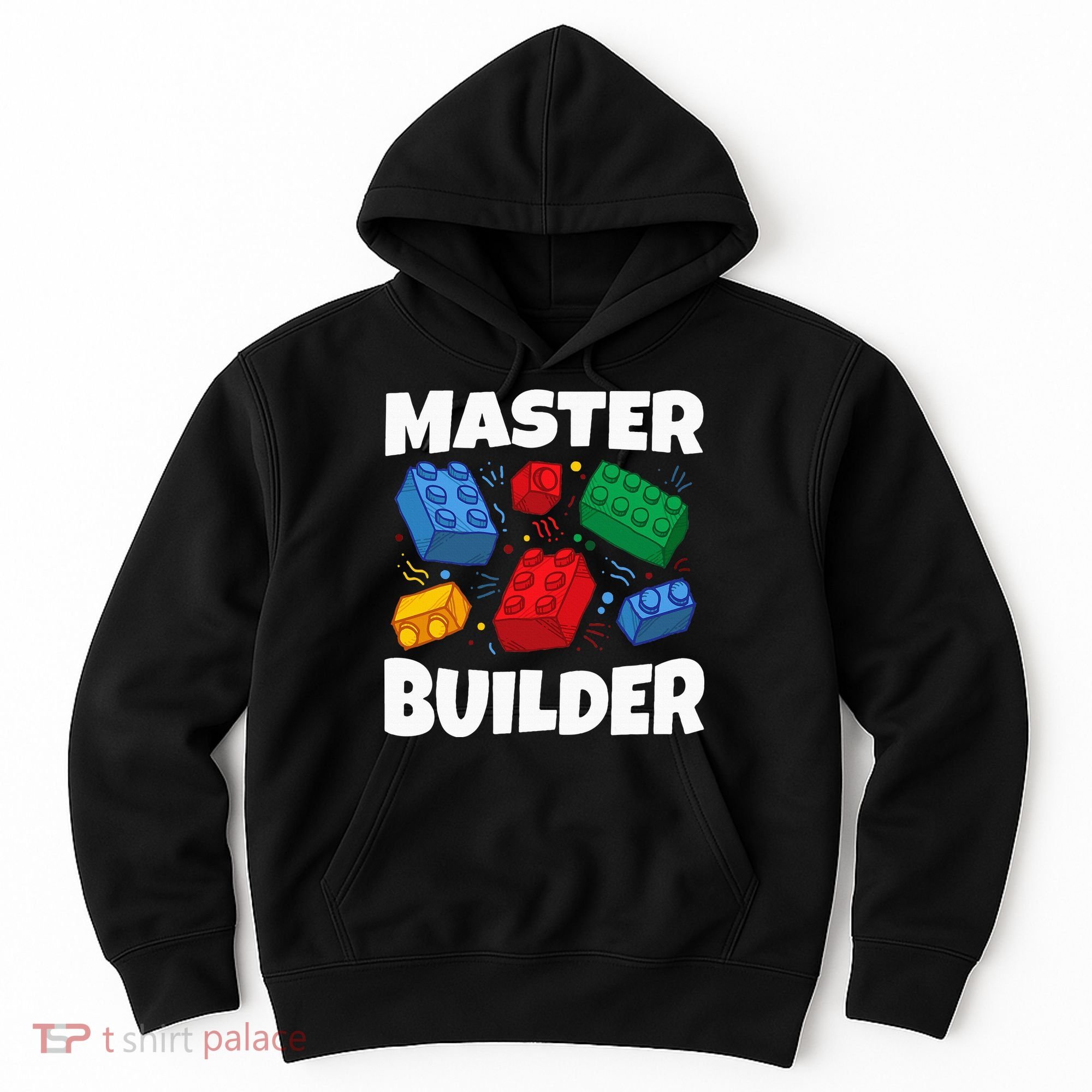 Blocks Brick Master Builder Hoodie