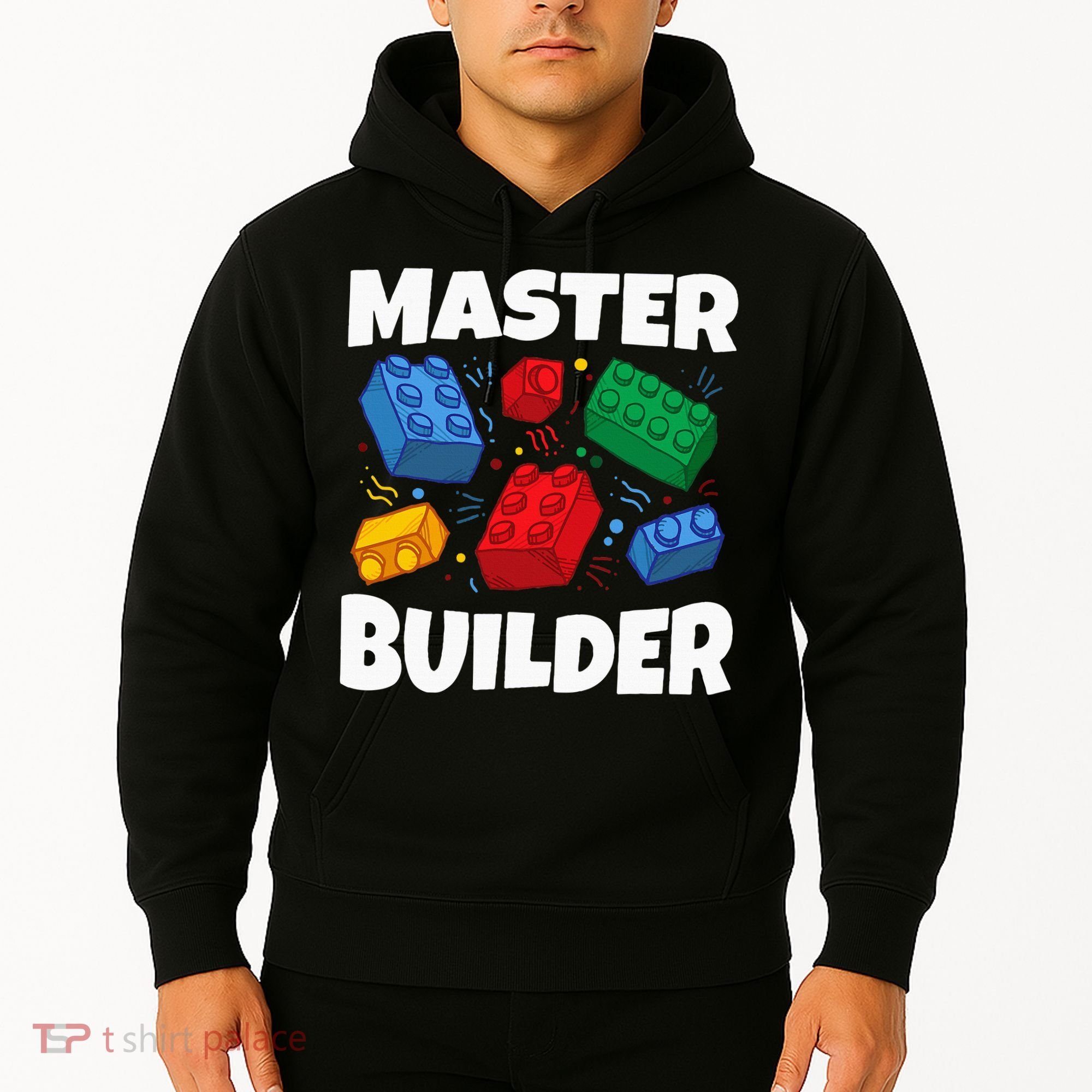 Blocks Brick Master Builder Hoodie
