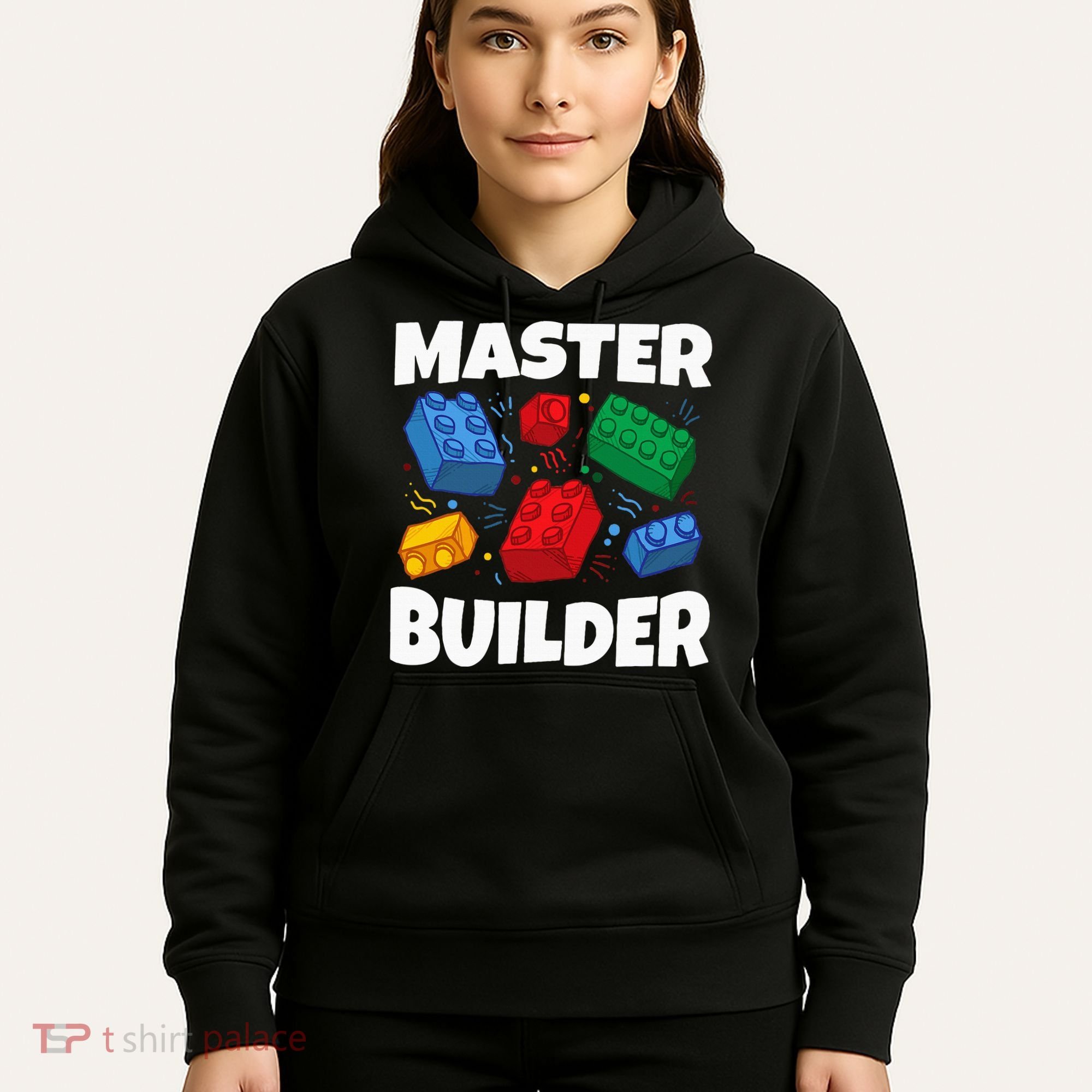 Blocks Brick Master Builder Hoodie