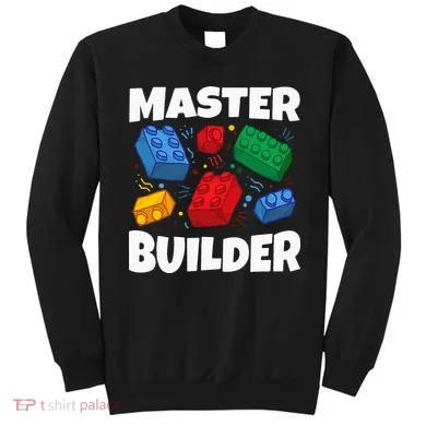 Blocks Brick Master Builder Sweatshirt