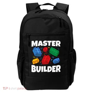Blocks Brick Master Builder Backpack