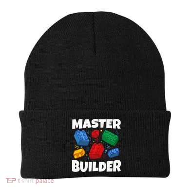 Blocks Brick Master Builder Beanie