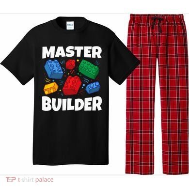 Blocks Brick Master Builder Pajama Set