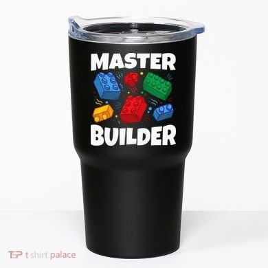 Blocks Brick Master Builder Tumbler