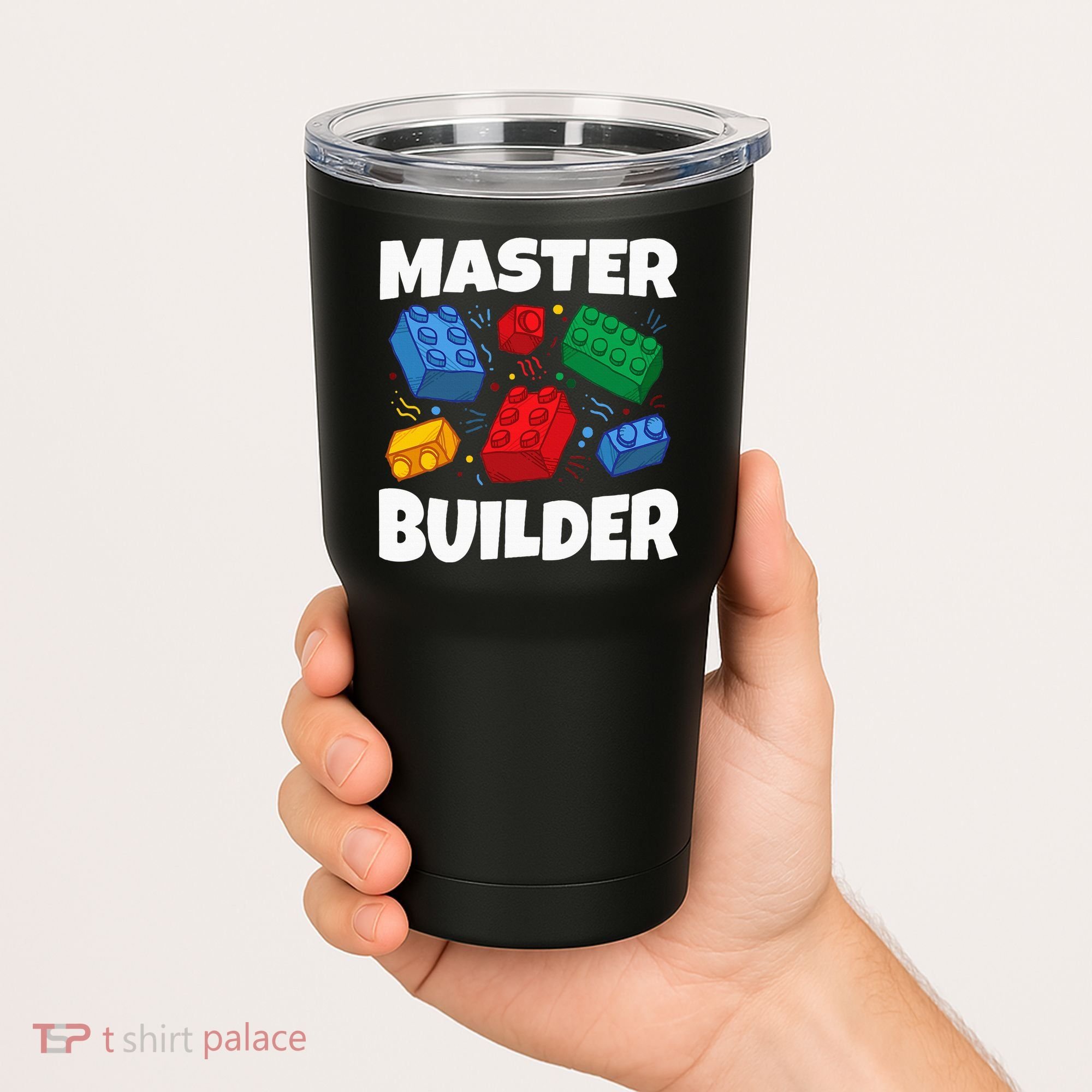 Blocks Brick Master Builder Tumbler