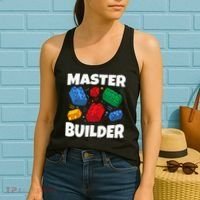 Blocks Brick Master Builder Women's Tank Top thumb 2