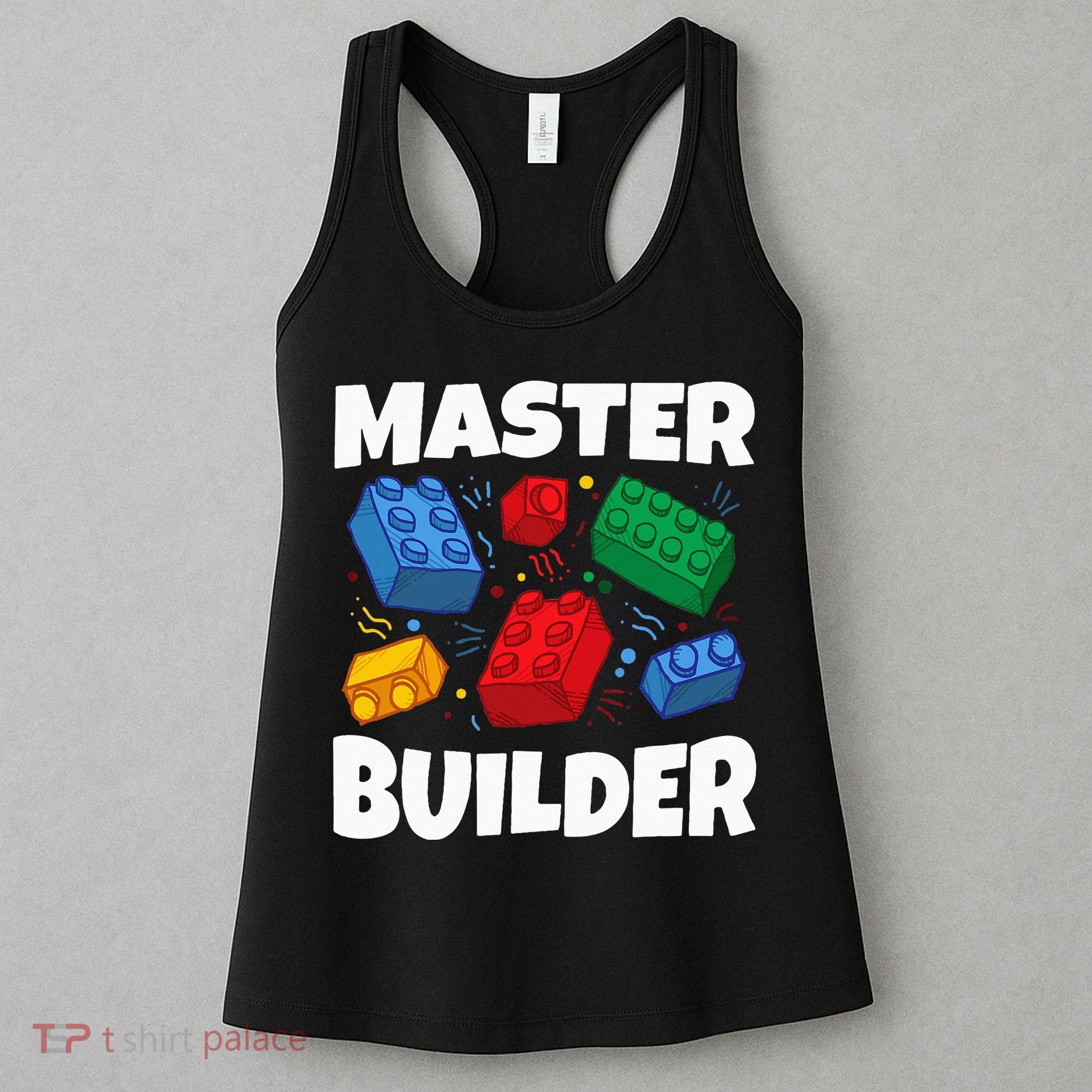 Blocks Brick Master Builder Women's Tank Top