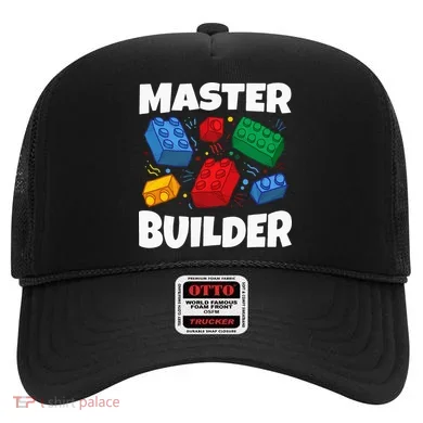 Blocks Brick Master Builder Hat