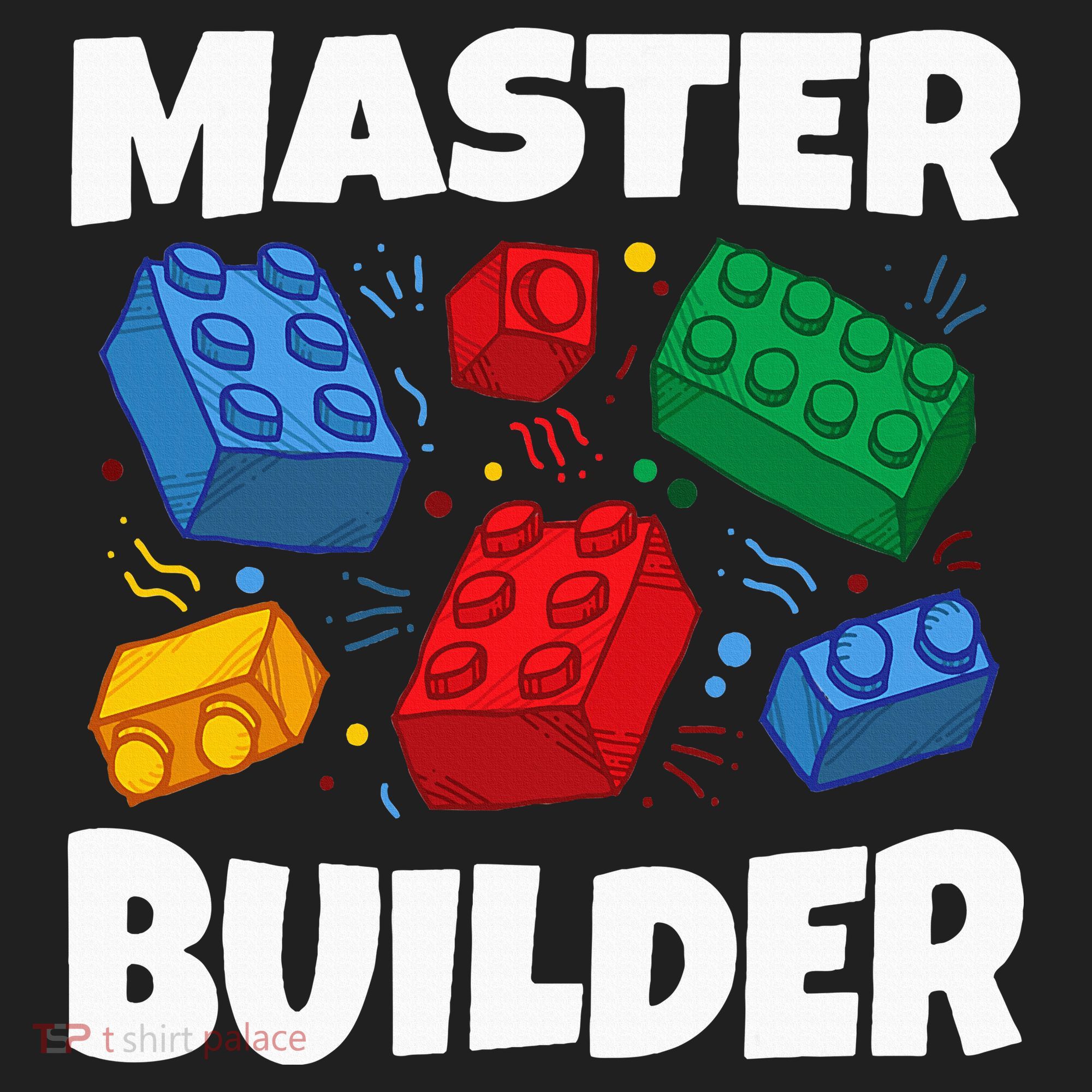 Blocks Brick Master Builder Hat